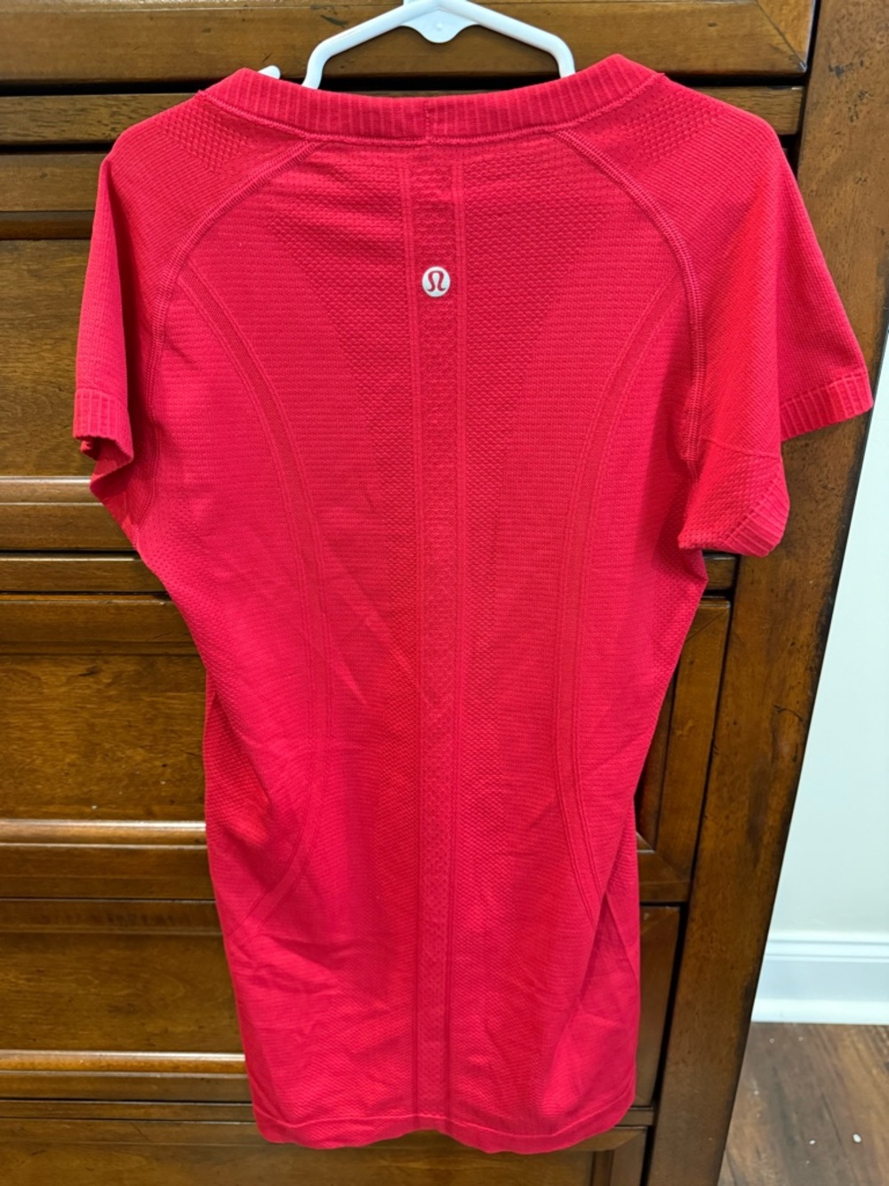 lululemon athletica Short Sleeve Performance Tee — Red